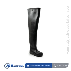 Bota Muslera Indecaucho: Calzado Industrial en Caucho Natural con Puntera de Acero