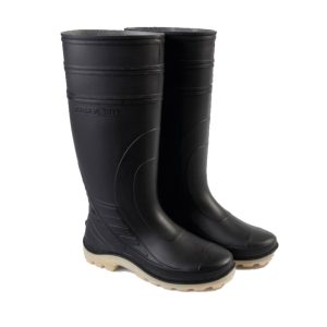 Bota Pega Forte de Seguridad: Calzado Impermeable y Robusto en PVC