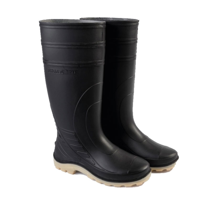 Bota Pega Forte de Seguridad: Calzado Impermeable y Robusto en PVC