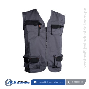 Chaleco de Trabajo Delta Plus M2GIL - Indumentaria Multibolsillo para Uso Industrial