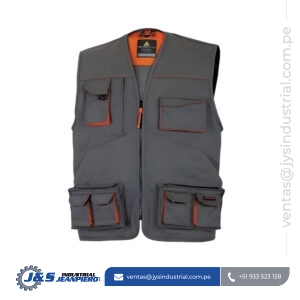 Chaleco Gris con Naranja Delta Plus M6GIL