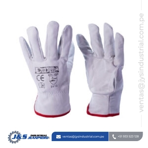 Guante de Badana Blanco Clute