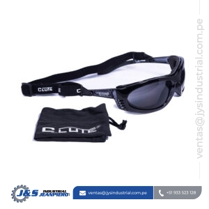 Lente de Seguridad Alpine Negro con Luna Oscura – Clute