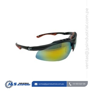 Lente de Seguridad Revo Espejado Rojo Spro