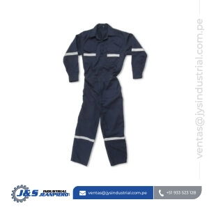 Overol de Protección Industrial Indumentaria de Dril con Cintas Reflectivas