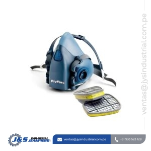 Respirador Facial Media Cara Flyflex con Doble Cartucho