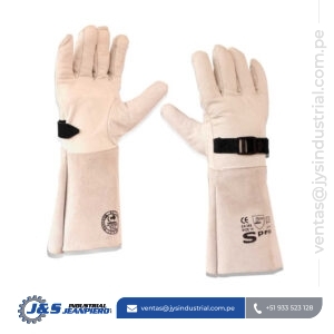 Sobreguante Spro de Badana 14” con Hebilla