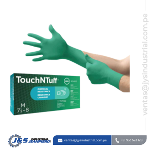 Guante Desechable Ansell TouchNTuff 92-600 de Nitrilo Sin Polvo